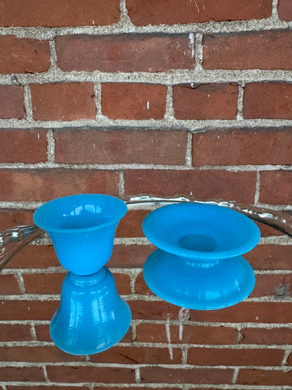 Mini opaline cup and saucer