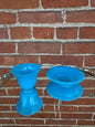 Mini opaline cup and saucer