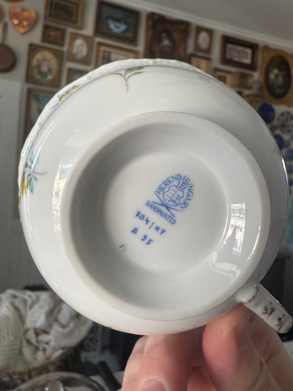 Herend cup and saucer