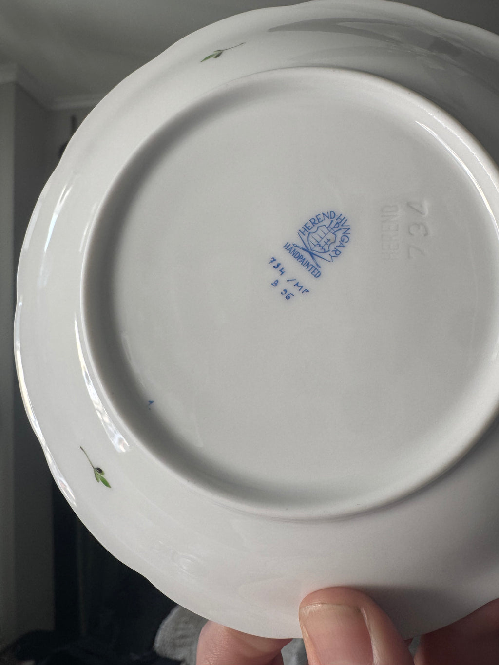 Herend cup and saucer