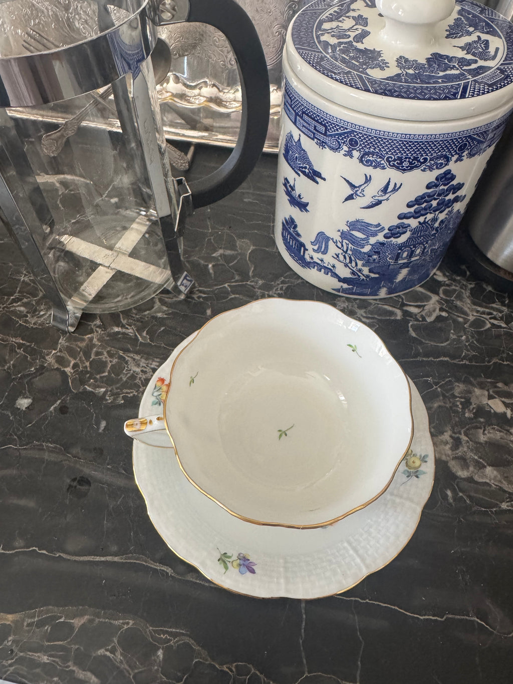Herend cup and saucer