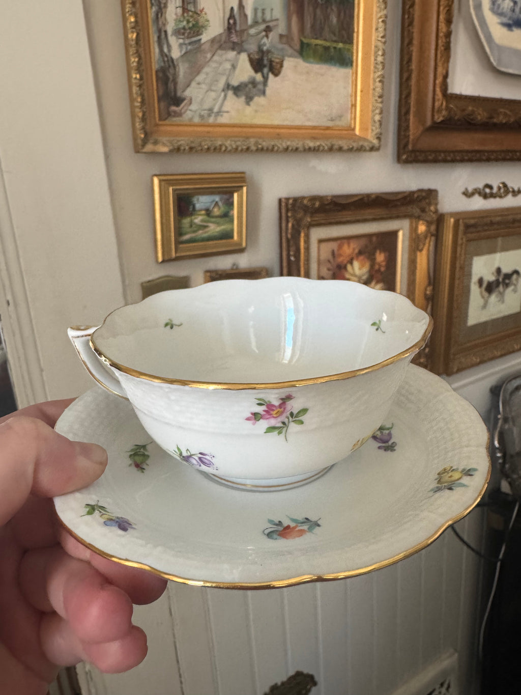 Herend cup and saucer