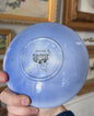 Antique flow blue saucer